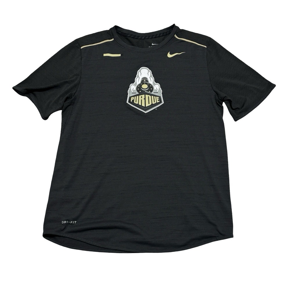Nike Men's Purdue Boilermakers Short Sleeve Dri-Fit T-Shirt Size Medium 20 x 27